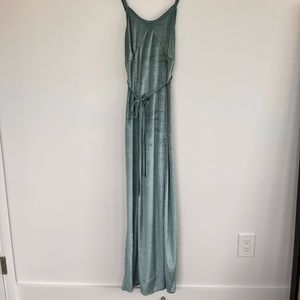 For Love and Lemons XS velvet blue dress